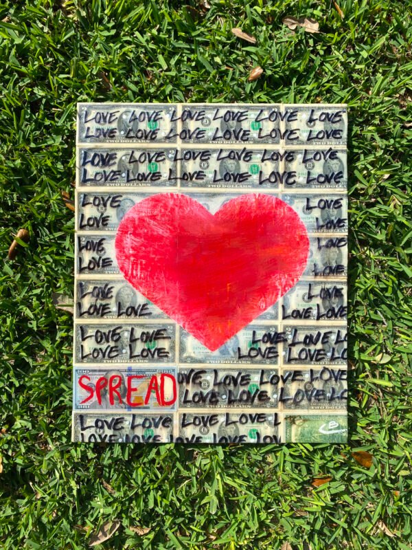 Spread Love 16" x 20"