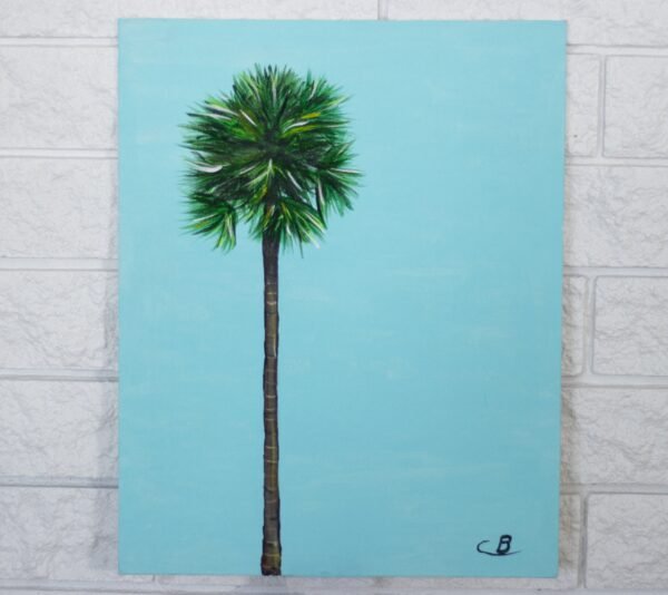 Lonely Palm 16” x 20”