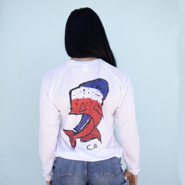 Patriotic Mahi SPF 50 Longsleeve - Image 2