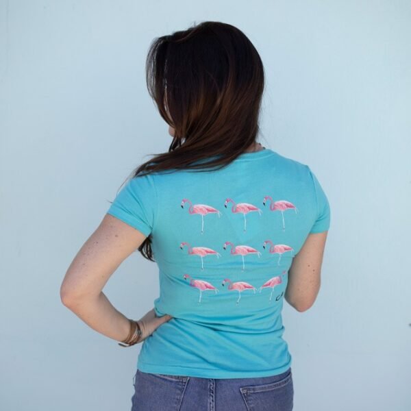 Multi-Flamingo Tee