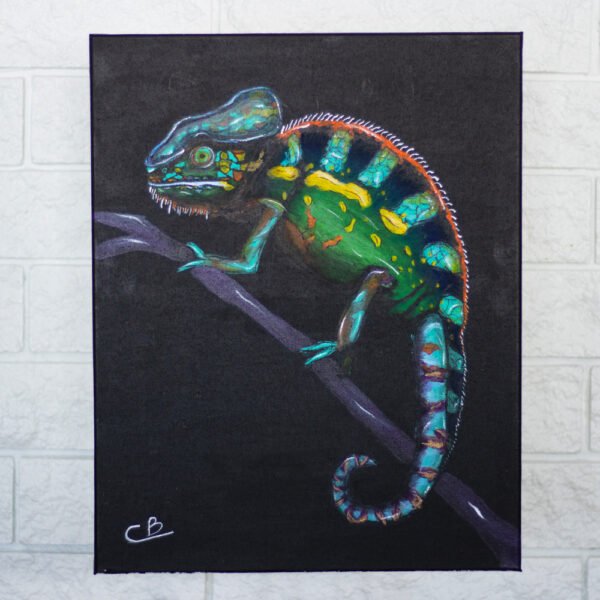 The Chameleon 12" x 16"