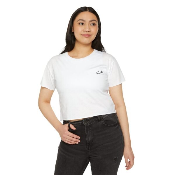 Monstera Leaf Crop Top - Image 3