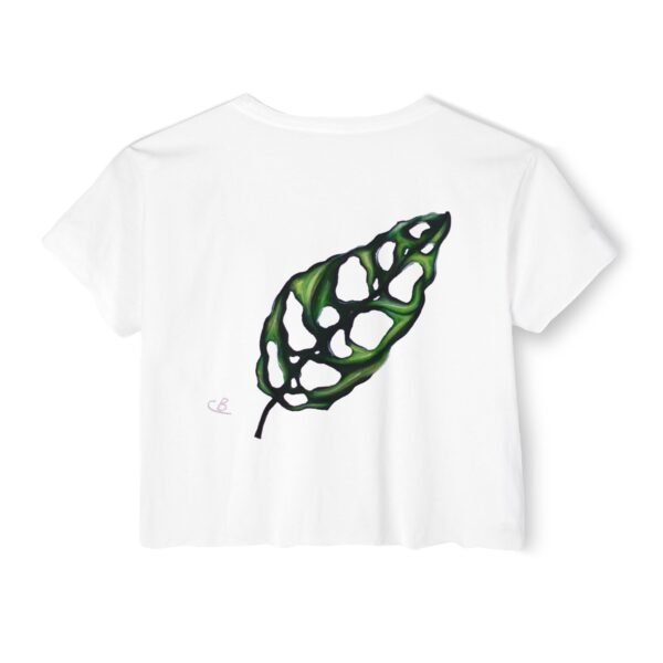 Monstera Leaf Crop Top