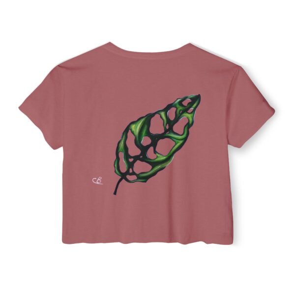 Monstera Leaf Crop Top - Image 5