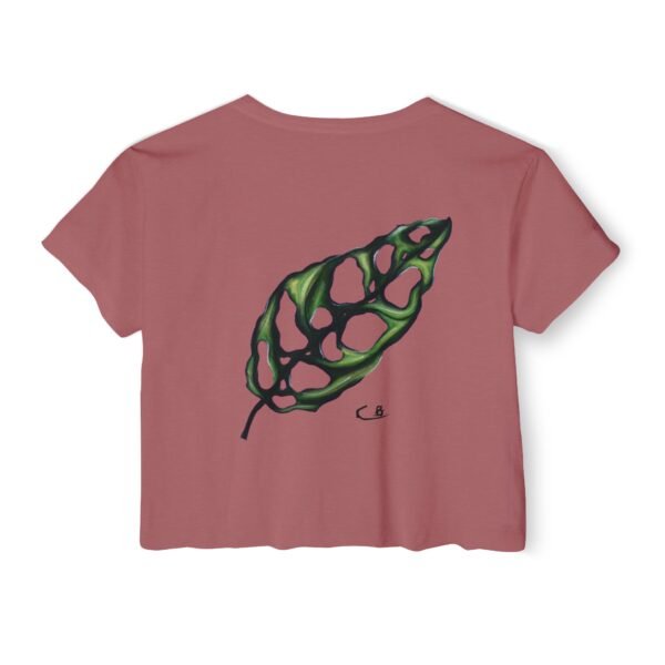 Monstera Leaf Crop Top