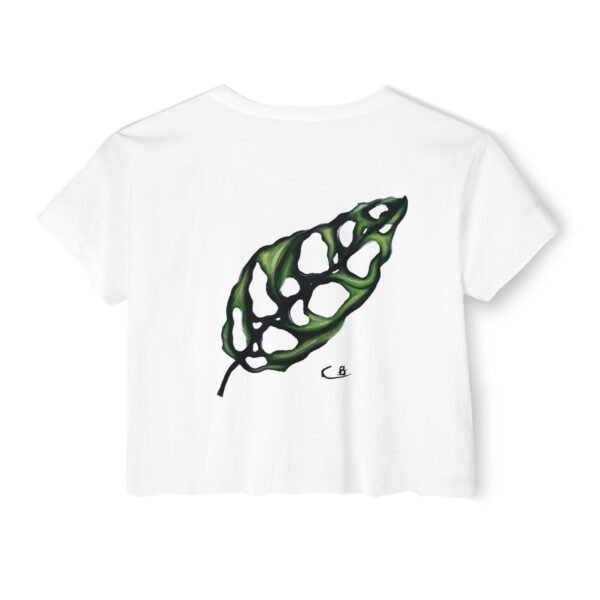 Monstera Leaf Crop Top - Image 6