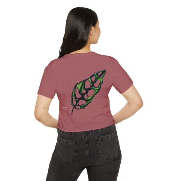 Monstera Leaf Crop Top - Image 8
