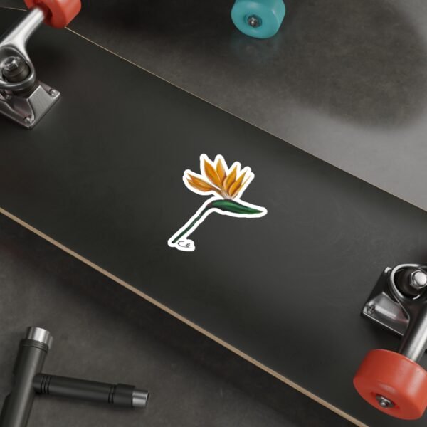 Mouth Painted Bird of Paradise Sticker - Image 11