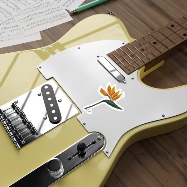 Mouth Painted Bird of Paradise Sticker - Image 12