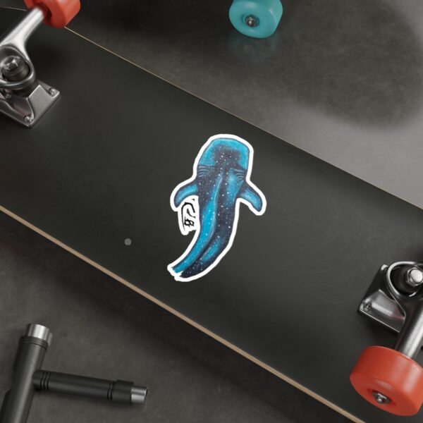 Mouth Painted Whale Shark Sticker - Image 18