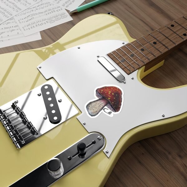 Mouth Painted Mushroom Sticker - Image 12