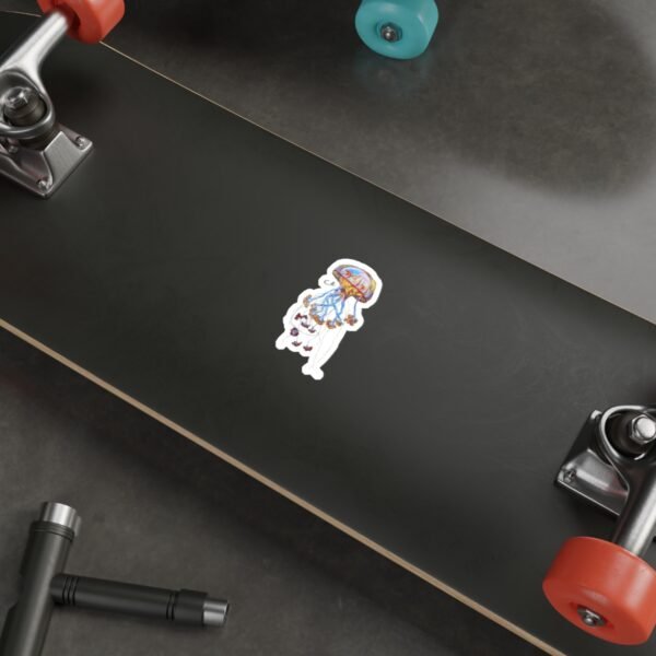 Mouth Painted Jellyfish Sticker - Image 7