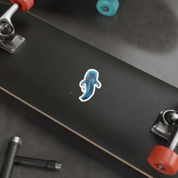 Mouth Painted Whale Shark Sticker - Image 7