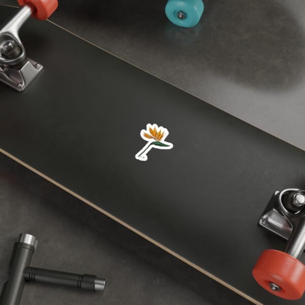 Mouth Painted Bird of Paradise Sticker - Image 3