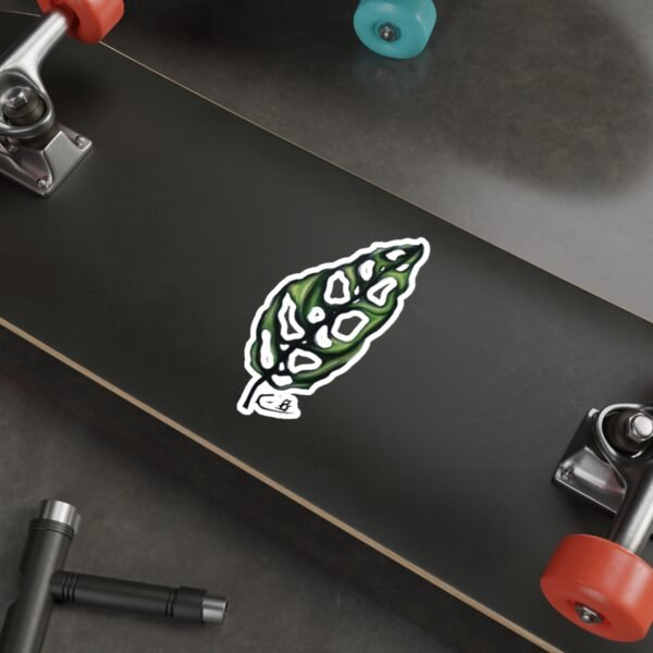Mouth Painted Monstera Sticker - Image 18