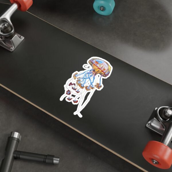 Mouth Painted Jellyfish Sticker - Image 18