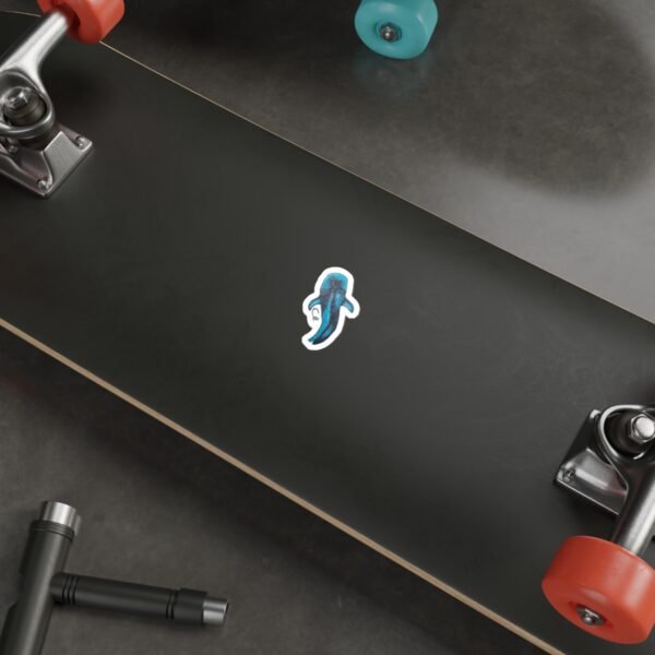 Mouth Painted Whale Shark Sticker - Image 3