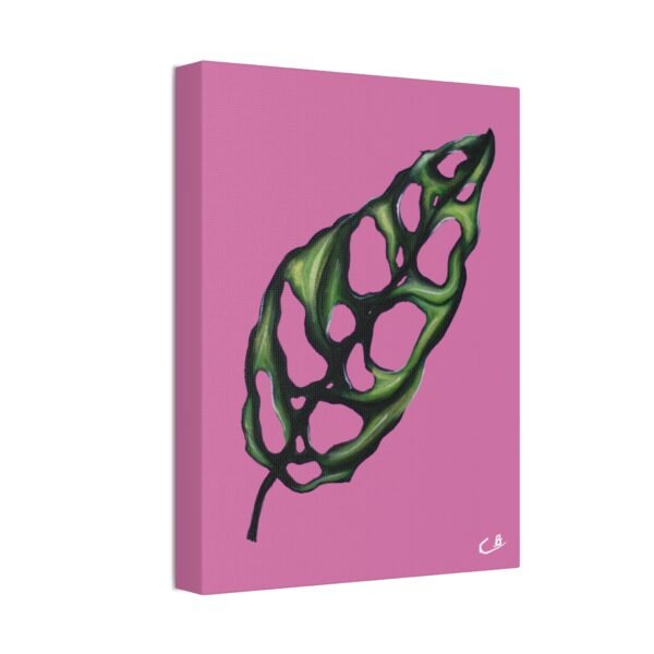 Monstera Leaf Canvas - Image 6