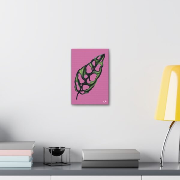 Monstera Leaf Canvas - Image 3