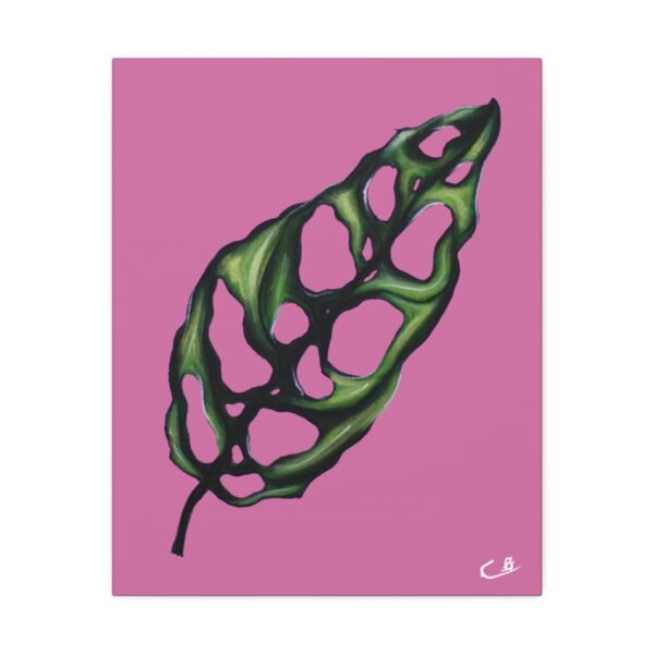 Monstera Leaf Canvas - Image 9