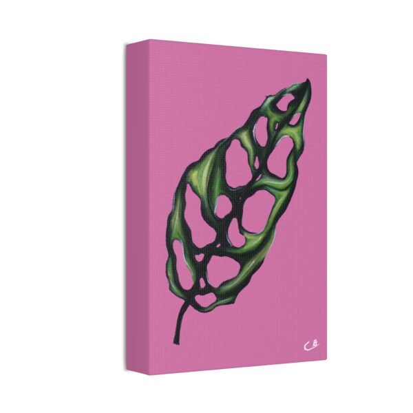 Monstera Leaf Canvas - Image 2