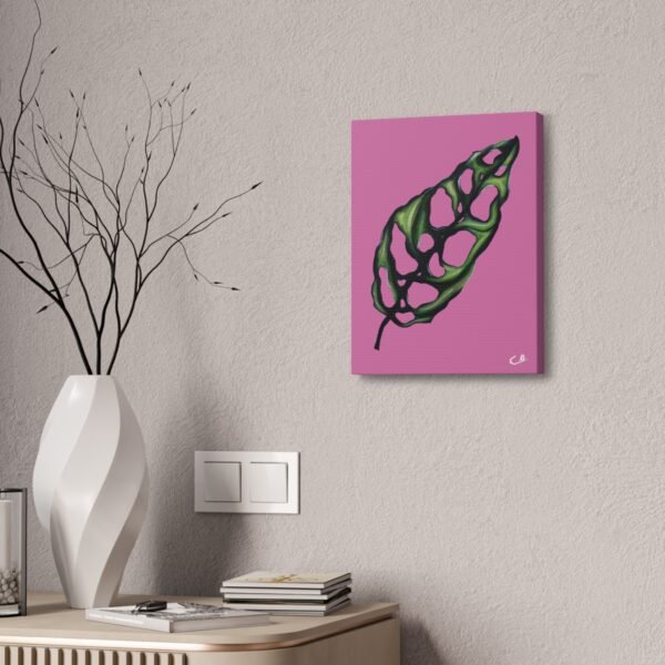 Monstera Leaf Canvas - Image 8